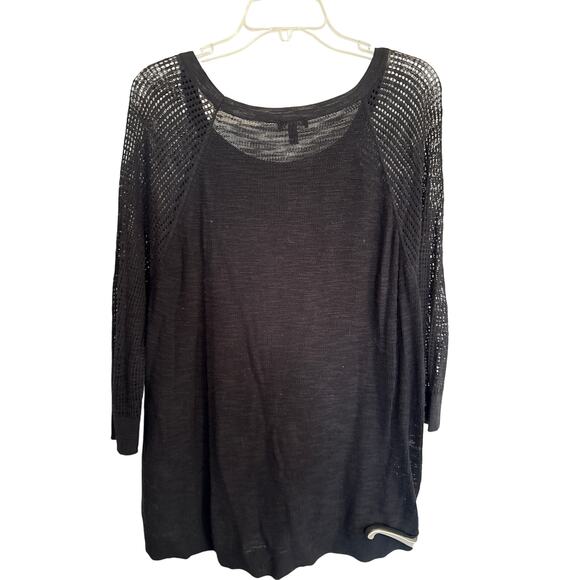 EXPRESS SWEATER size LARGE black - Picture 3 of 5